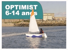 Optimist escola de vela